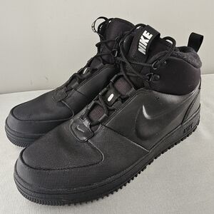 NIKE Path WNTR Mens Metallic Black Pewter Sneaker, Boot